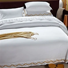 ست های زیبای ژاکارد هتل سفید